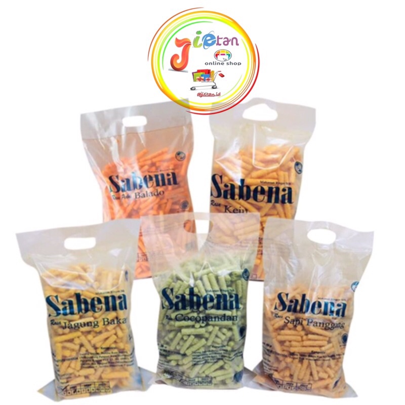 

SABENA SNACk stick Chiki asoyGEboy 6 rasa kesukaan favorite semunya