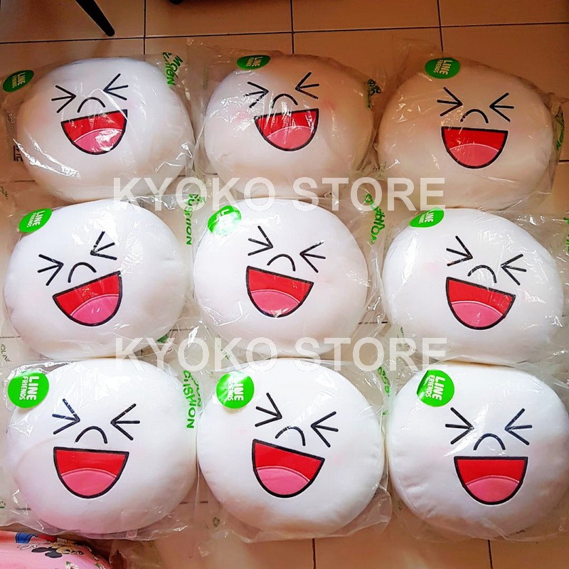 Boneka Bantal Line Moon Plush Doll Official 35cm