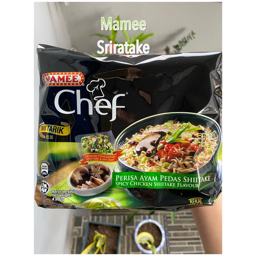 

mamee chef noodle shitake