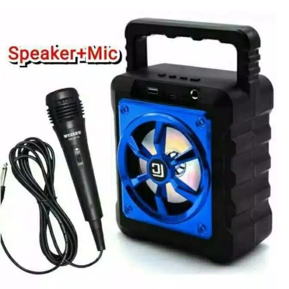Speaker Fleco F-1914 Bluetooth Portable MP3 FM USB Free Mic F 1914