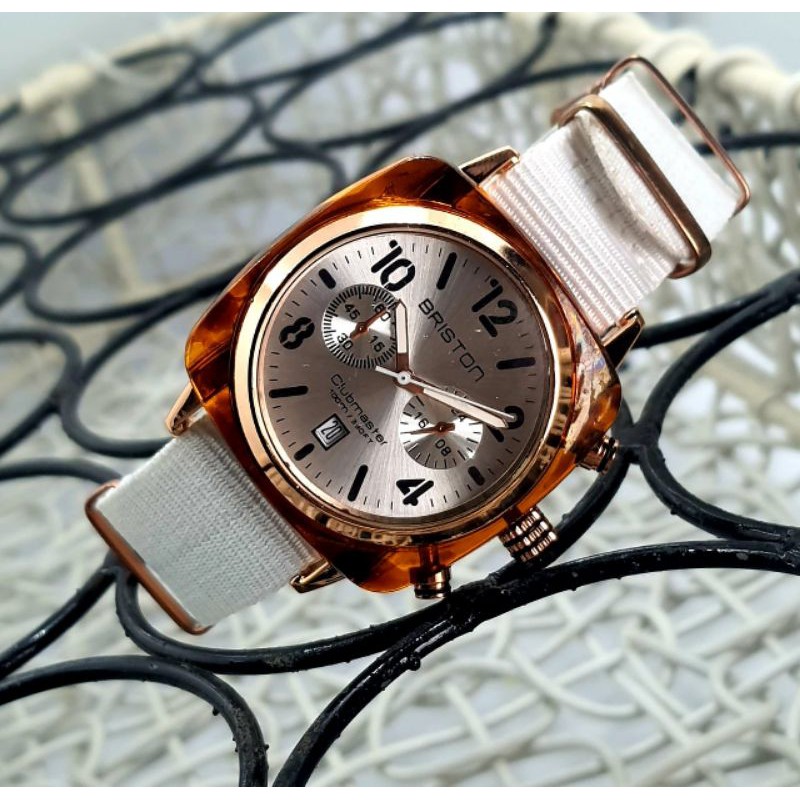 JAM TANGAN PRIA BRISTON TALI KANVAS TERLARIS