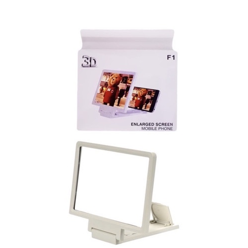 3D Phone Screen Magnifier Kaca Pembesar Layar HP Enlarger Enlarged Enlarge Mobile Bracket Stand PLH