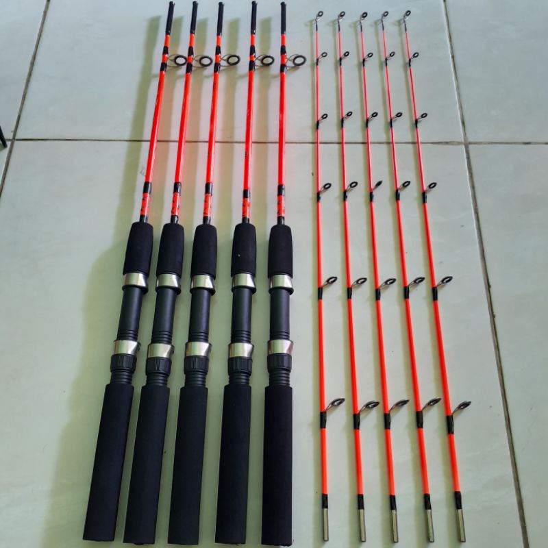 JORAN MURAH UL/LENTUR FIBER 120CM .COCOK BUAT UDANG ATAU IKAN KECIL