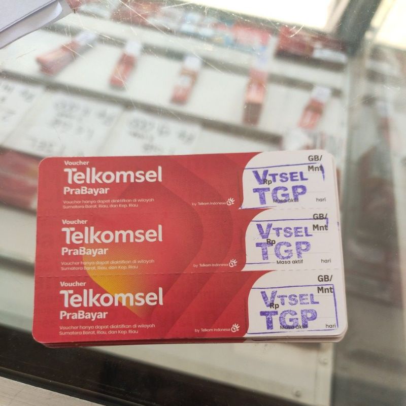 Voucher Telkomsel Zona 2 Sumbagteng ( Via Chat )