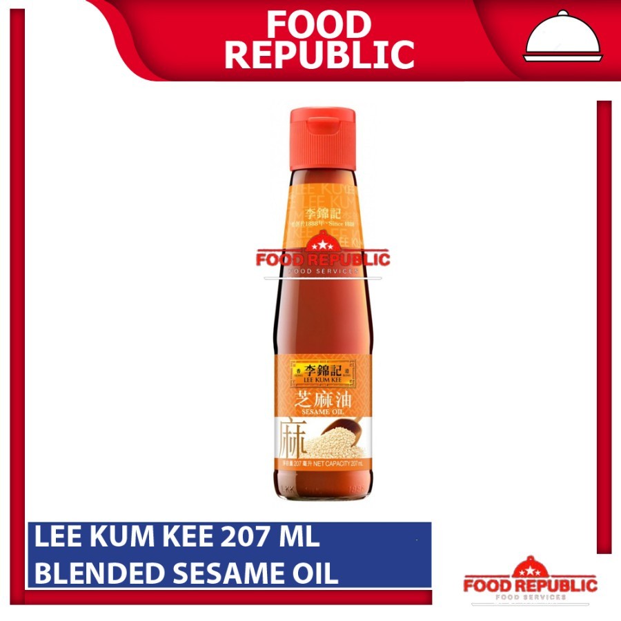 

LEE KUM KEE MINYAK WIJEN MASAK 207 ML BLENDED SESAME OIL HALAL