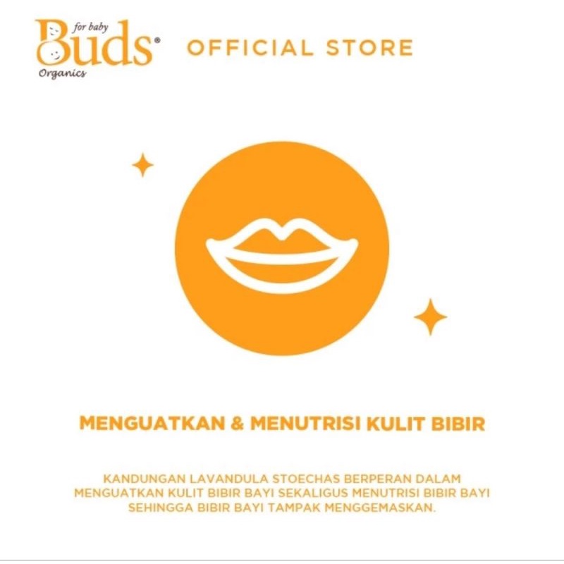 Buds Organics Cherrished Pukka Pucker Lip Balm 15 ml - Pelembab Bibir