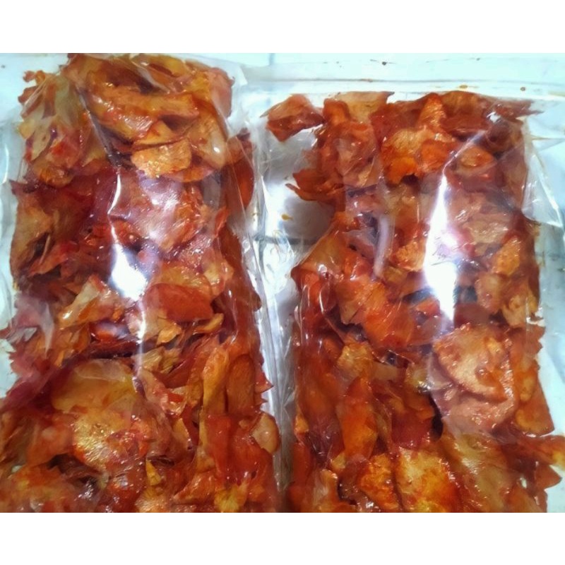 

Keripik Singkong Pedas Manis Lengket Balado 500gr