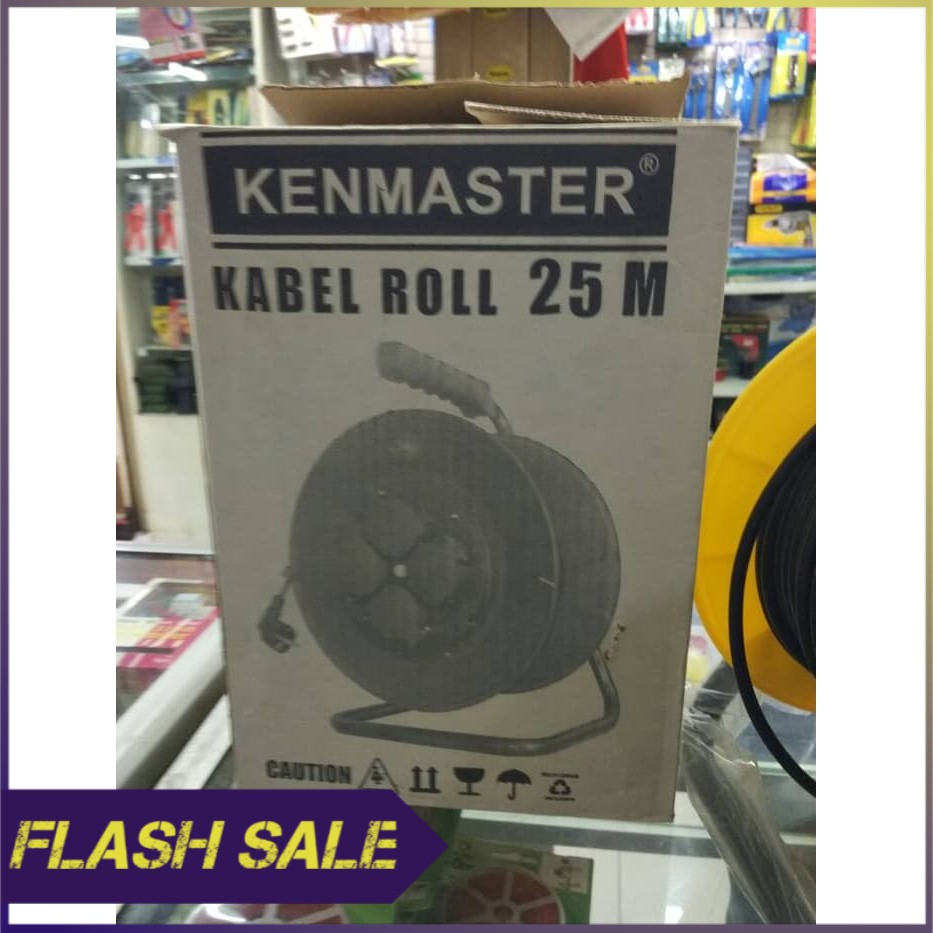 KABEL ROLL KENMASTER 25 METER SNI   KABEL ROLL KENMASTER SNI