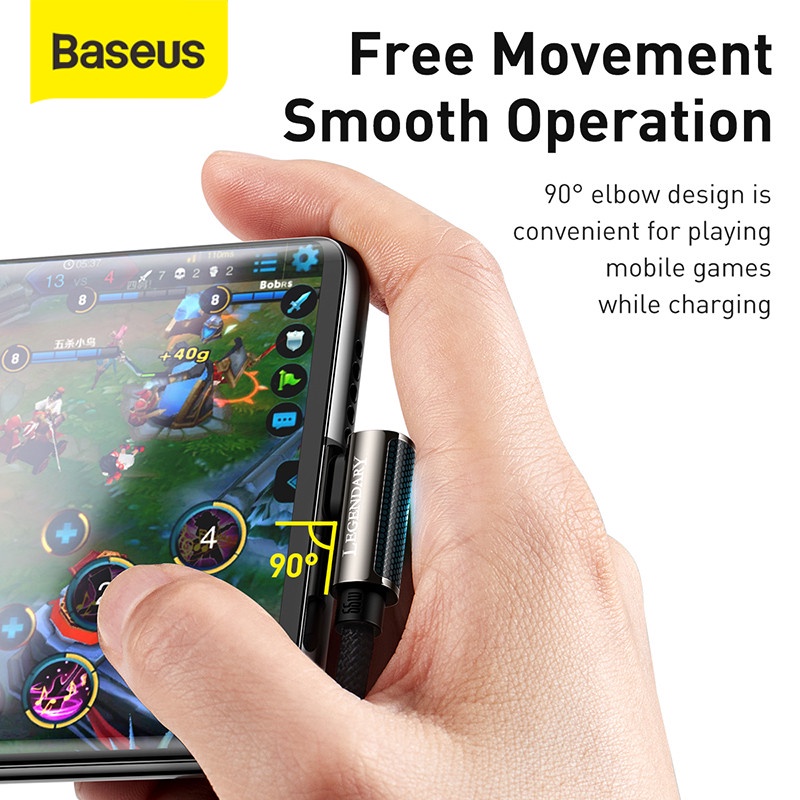 Baseus Legend Series Elbow Fast Charging Kabel Data USB For Type C 66W