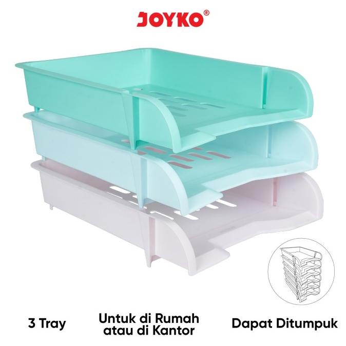

[[COD]] Document Tray Wadah Dokumen Joyko DT-900-3T EKSLUSIF Kode 140
