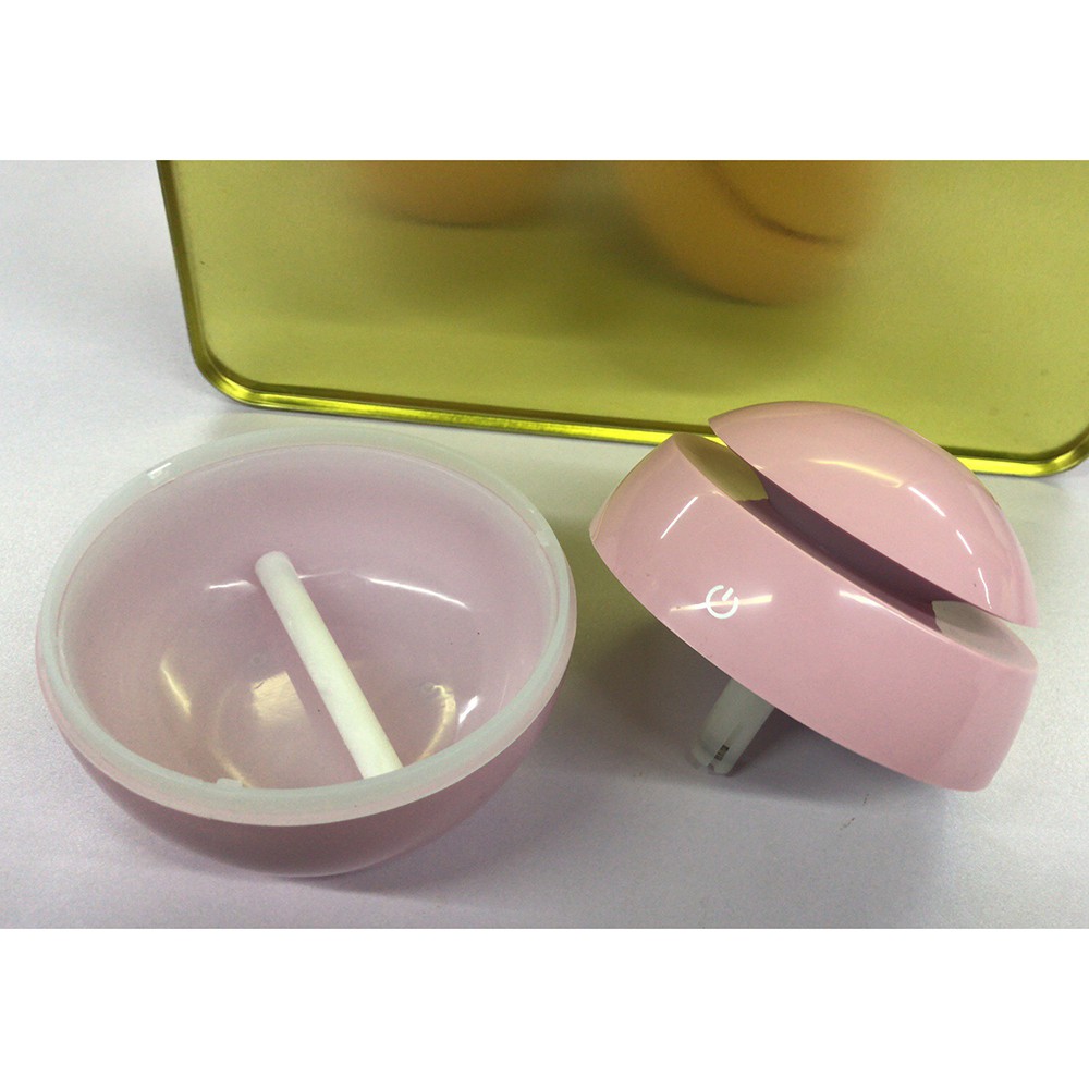 (MAINANKYU) Humidifier Ultrasonic Aromatherapy Oil Diffuser Minimalist - HUMI K-003-1 - Pink