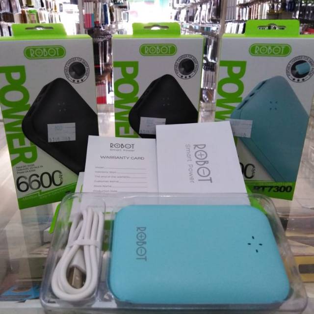 POWERBANK ROBOT RT7300 6600mAh