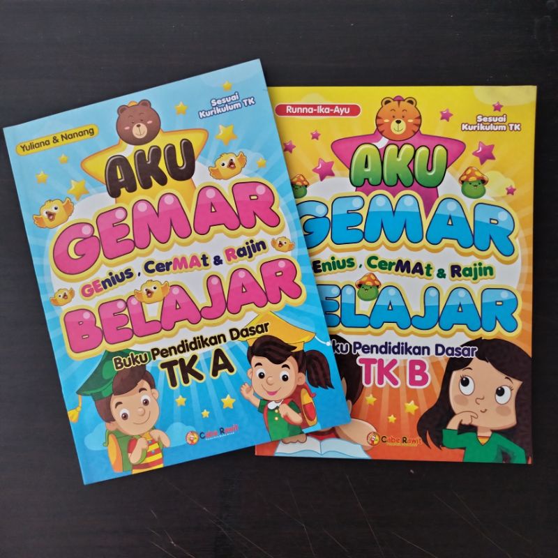 Buku Anak: Paket Gemar Belajar TK A dan TK B