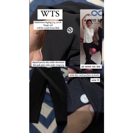 Preloved Lululemon Legging