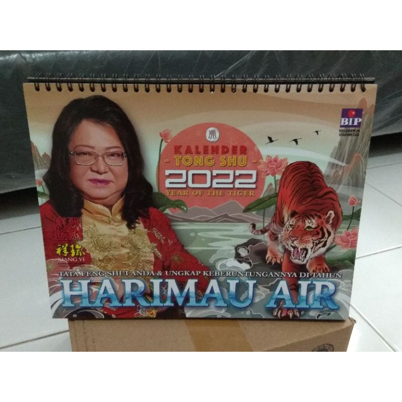 

Kalender Tong Shu 2022 : Harimau Air