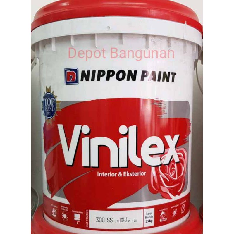 Cat Vinilex Nippon Paint Cat Tembok Vinilex Interior 25 KG