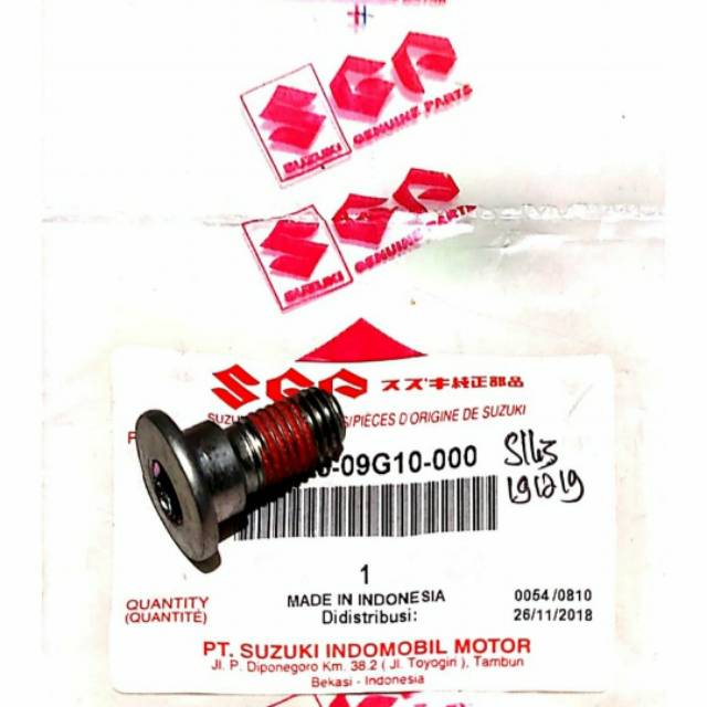 Baut Disc Cakram Suzuki Asli Satria Fu 150 SGP 59218-09G10-000