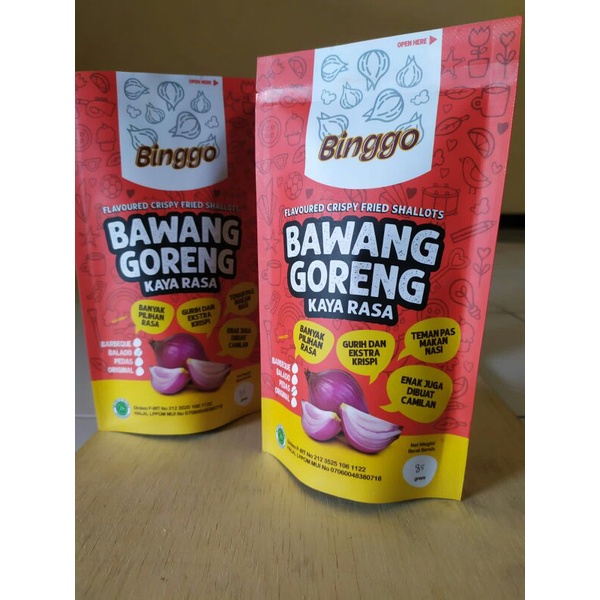 

Bawang goreng Binggo Kaya Rasa - Pedas