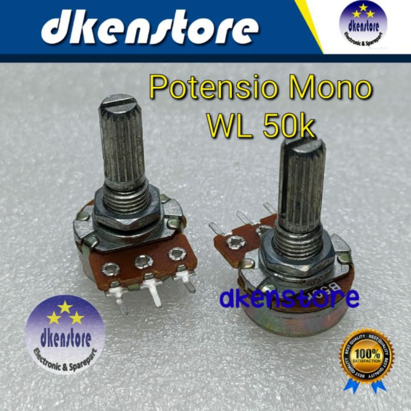 Potensio Mono 50K Potensiometer Murah