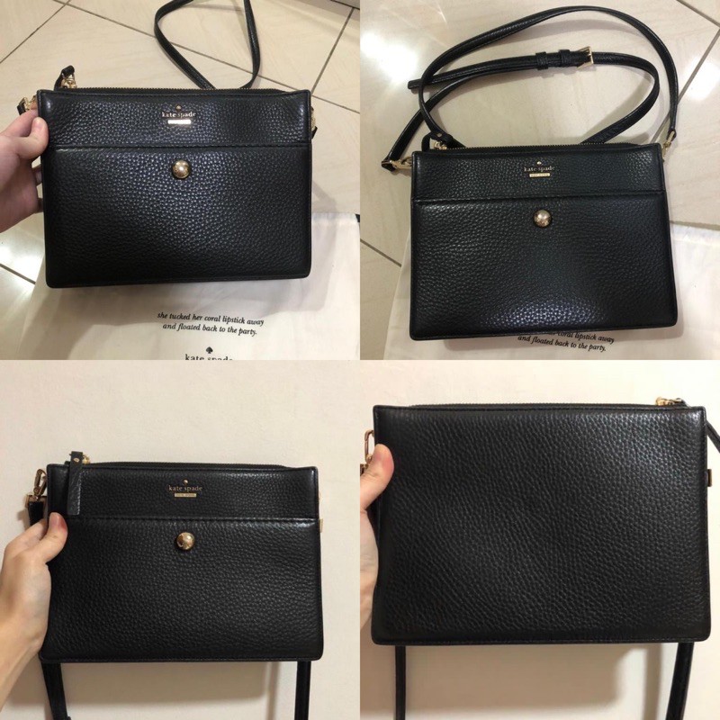 PRELOVED - KATE SPADE LEATHER CROSSBODY BAG