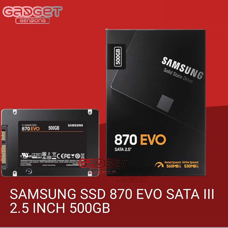 Samsung SSD 870 EVO Sata III 2.5&quot; Internal SSD