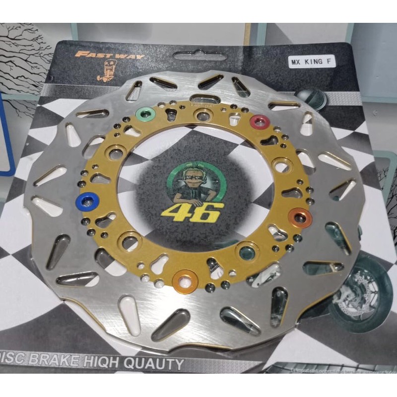 PIRINGAN CAKRAM REM DEPAN STANDAR MX KING VARIASI MOTOR MX KING 150CC