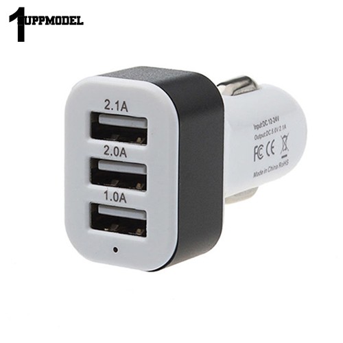 【 wu 】 Charger Fast Charging Universal 3 Port USB LED Samsung