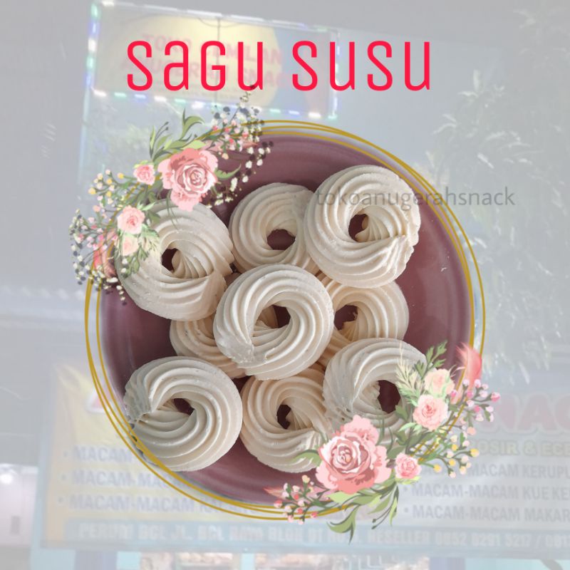 

SAGU SUSU 250Gram | KUE SAGU | TOKO ANUGERAH SNACK