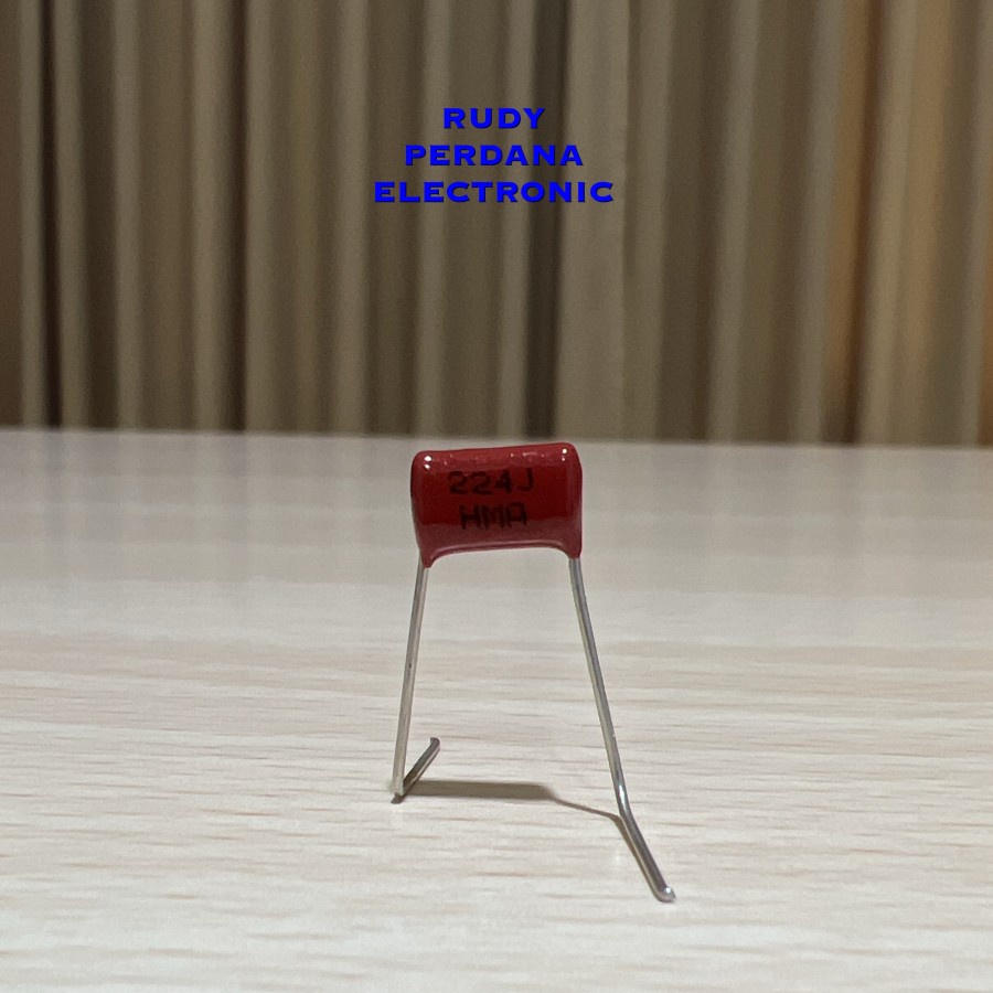 KAPASITOR MYLAR MILAR 224 220000pF 220nF 0.22uF 10% 100V