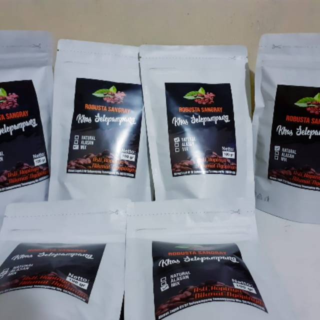

Kopi robusta sangray KHAS,selopampang,temanggung
