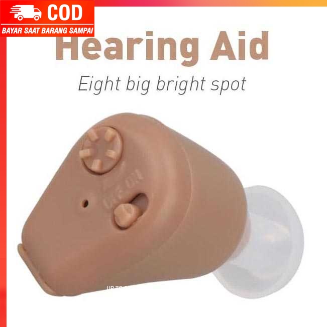 (100% BARANG ORI) TaffOmicron Alat Bantu Dengar In Ear Hearing Aid - K-88