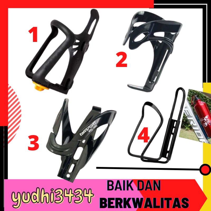 Holder tempat botol minum olahraga aksesoris asesoris accesories sepeda lipat dewasa anak mtb rb