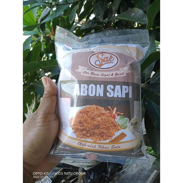 

ABON SAPI SAE KHAS SOLO 250 GR