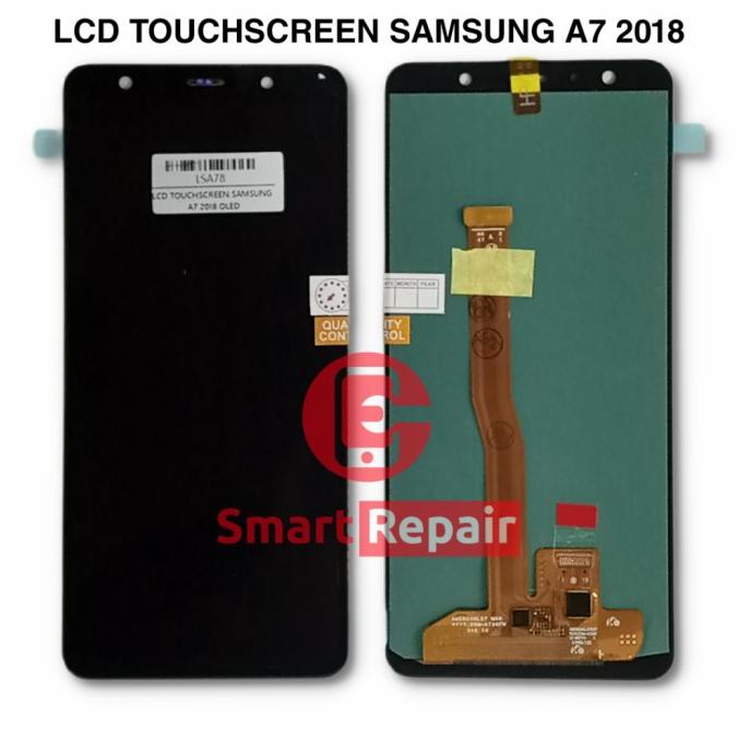 Lcd touchscreen samsung A7 2018 oled ---Termurah---