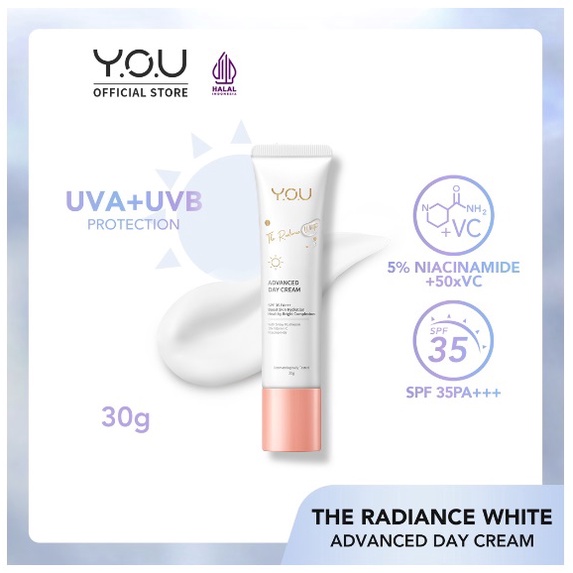 YOU ( Y.O.U ) The Radiance White Advanced Day Cream