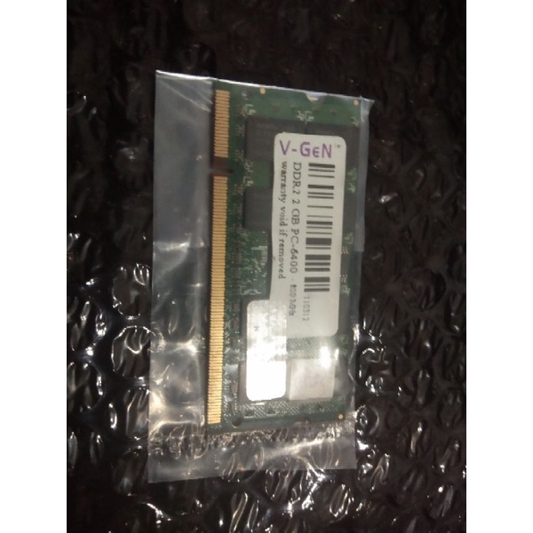 Ram Ddr2 2Gb PC6400 Sodim V-GEN