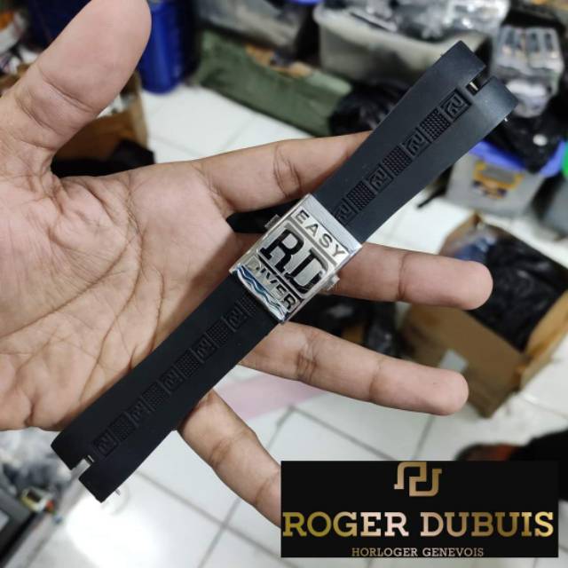 Strap watch Rubber Roger dubuis Rogerdubuis Easy Diver Tali RD