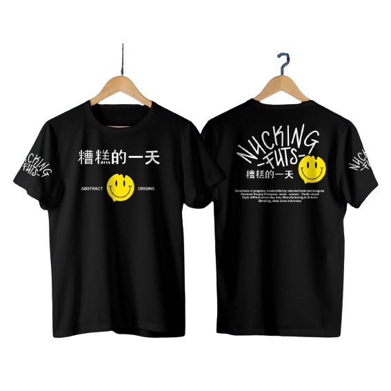 Zie Baju Kaos Distro Nucking Futs Kaos Distro Pria Smile Nucking Futs Kaos Japan Kaos Smile Nucking 