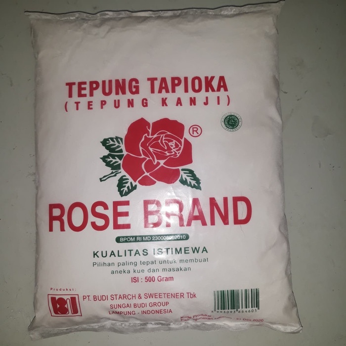 

hbt204tt Tepung Tapioka Rose Brand 500 Gr Da01D100