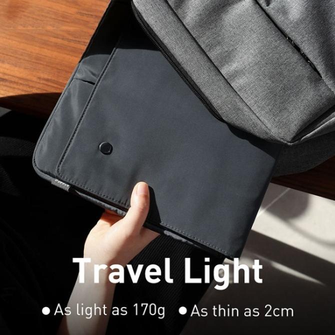 Tas Laptop Macbook BASEUS Basic Series Softcase Sleeve 13 inch