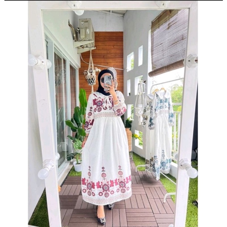 GAMIS PUTIH BY ALVARO COLLECTION