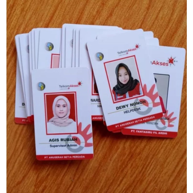 

CETAK ID CARD SEGALA JENIS / CETAK ID CARD/ DESAIN ID CARD / bahan PVC tebal 0.76mm