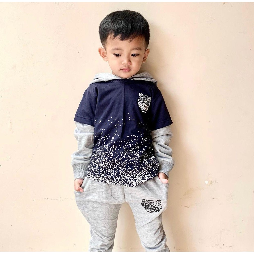 SETELAN HOOODIE ANAK PEREMPUAN DAN ANAK LAKI LAKI TERBARU DAN TERLARIS HOODIE ANAK ANAK KEKINIAN