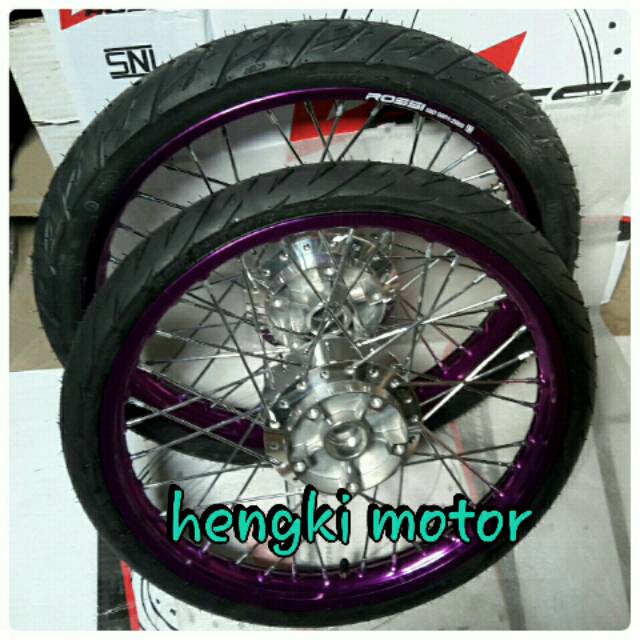 Velg paketan vixion new .plus ban full baru