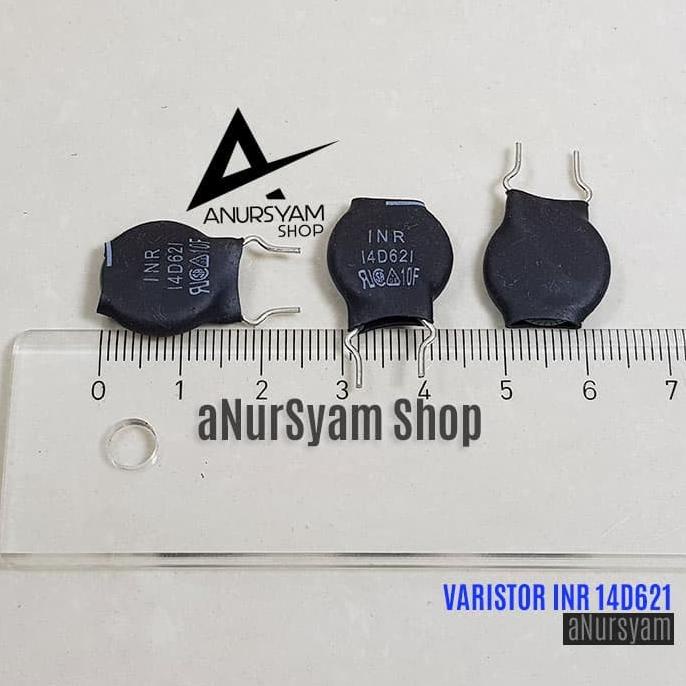 VARISTOR INR 14D621 / Varistor INR14D621K (2pcs) anursy44 Kualitas Baik