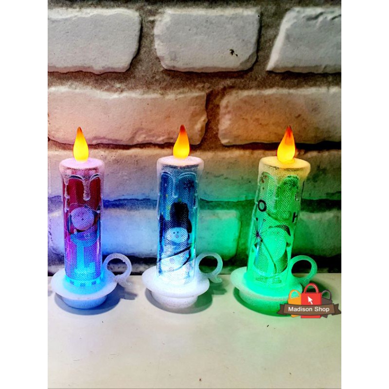 Lilin Elektrik Natal LED Soevenir LILIN DOA Natal Kado Soevenir Electric Candle