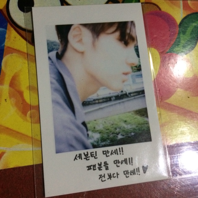 Photocard mingyu boys be album