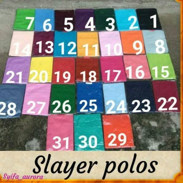 

GRATIS ONGKIR Slayer polos ^ 850