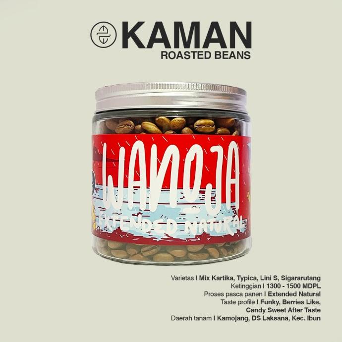 

Kaman Coffee Roaster Single Origin: Wanoja Extended Natural 200gr