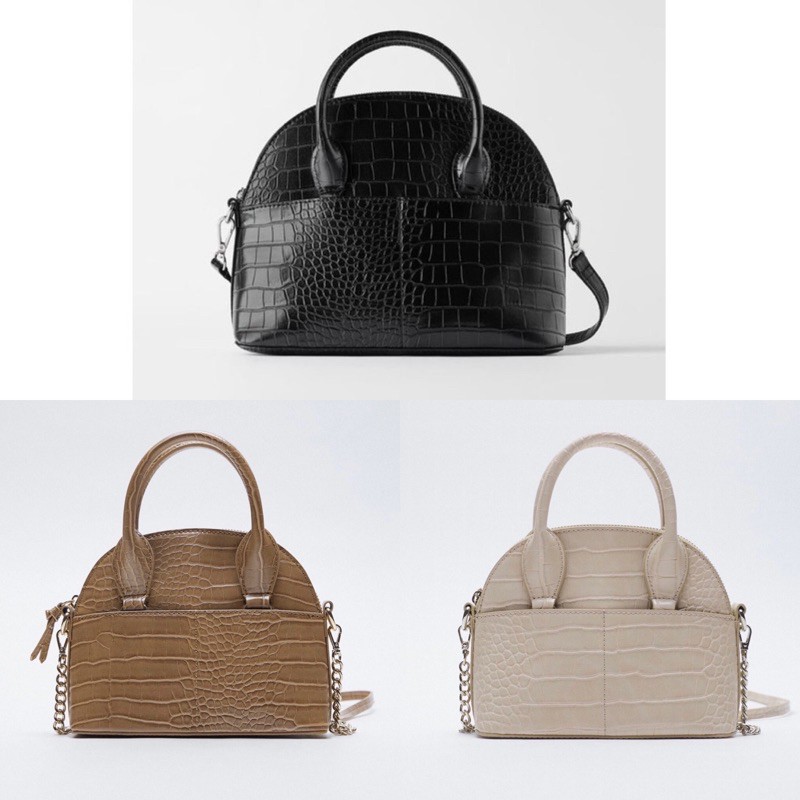 SALE ZARA MINI BOWLING BAG ORIGINAL JASTIP